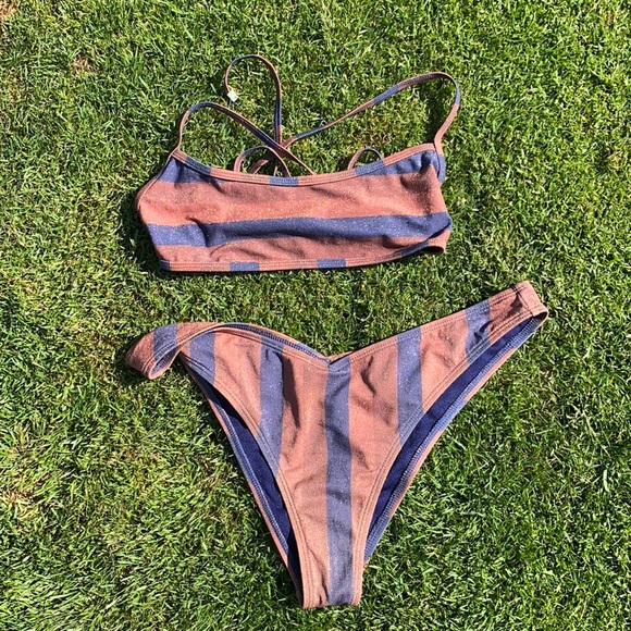 ASOS Other - Gold shimmer bikini